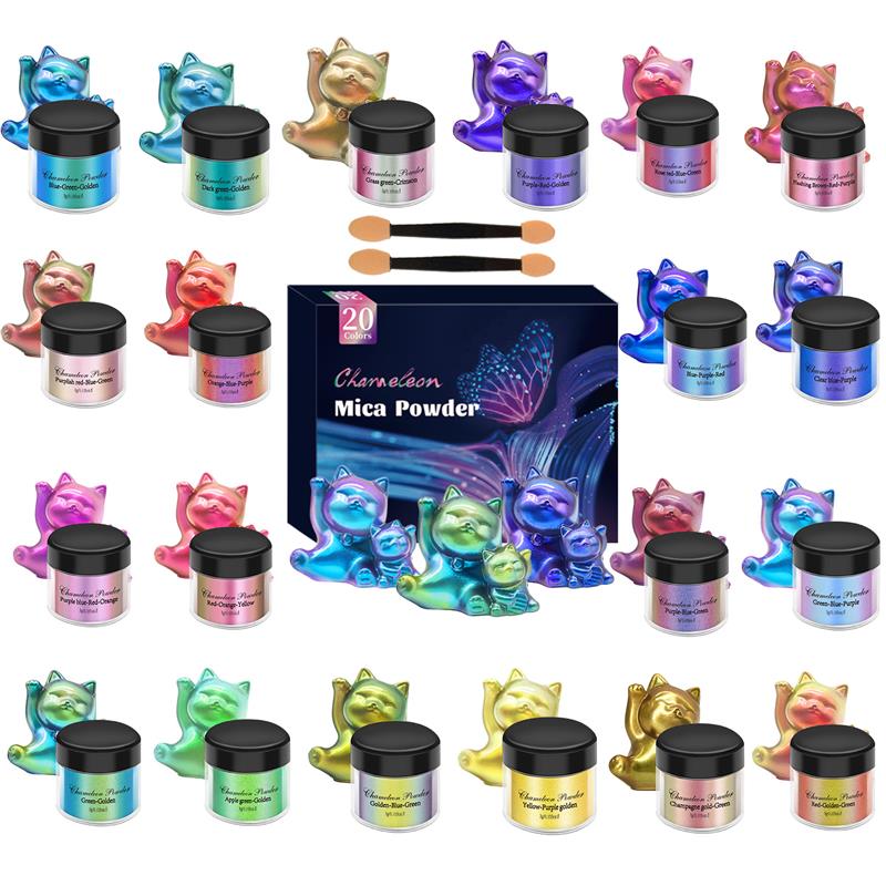 Resin Pigment Set - Set 10/20 warna Resin berubah warna