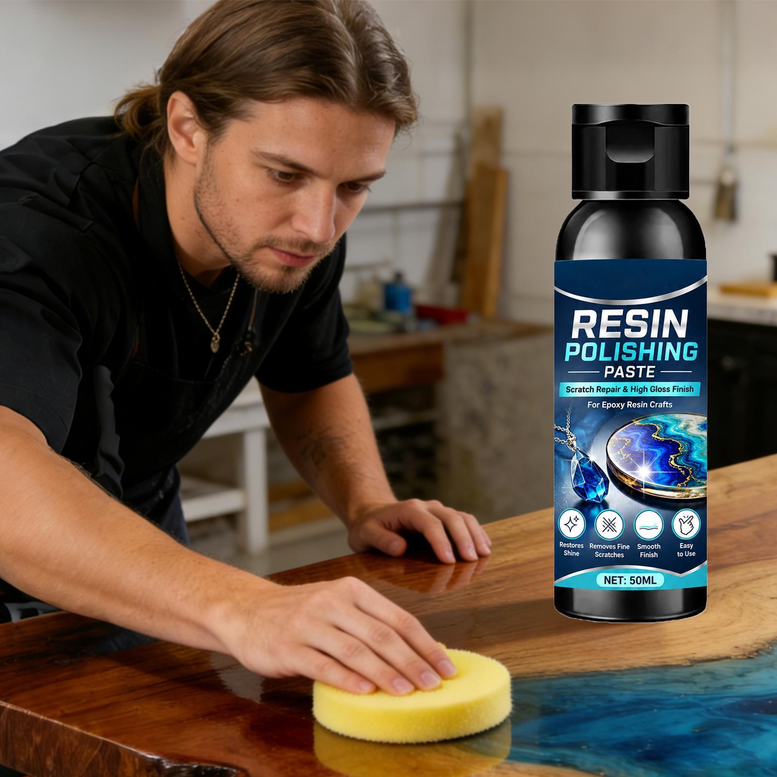 Resin Craft Workshop - 50Ml Pasta Pengamplasan Pemoles Resin Senyawa