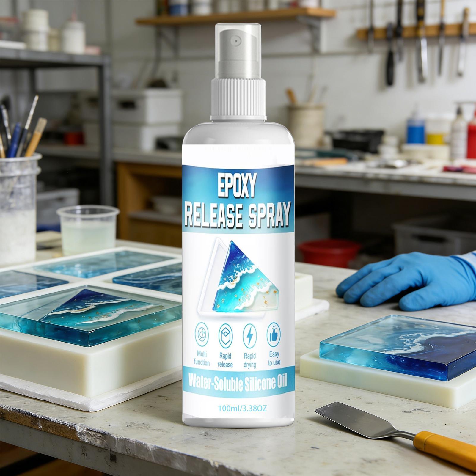Resin Craft Workshop - Semprotan Pelepas Cetakan 100ml Pelumas Epoksi