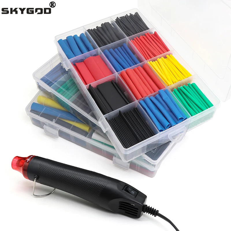 Heat Gun Small - 2:1 Thermoresistant dapat menyusut, 102-750 buah