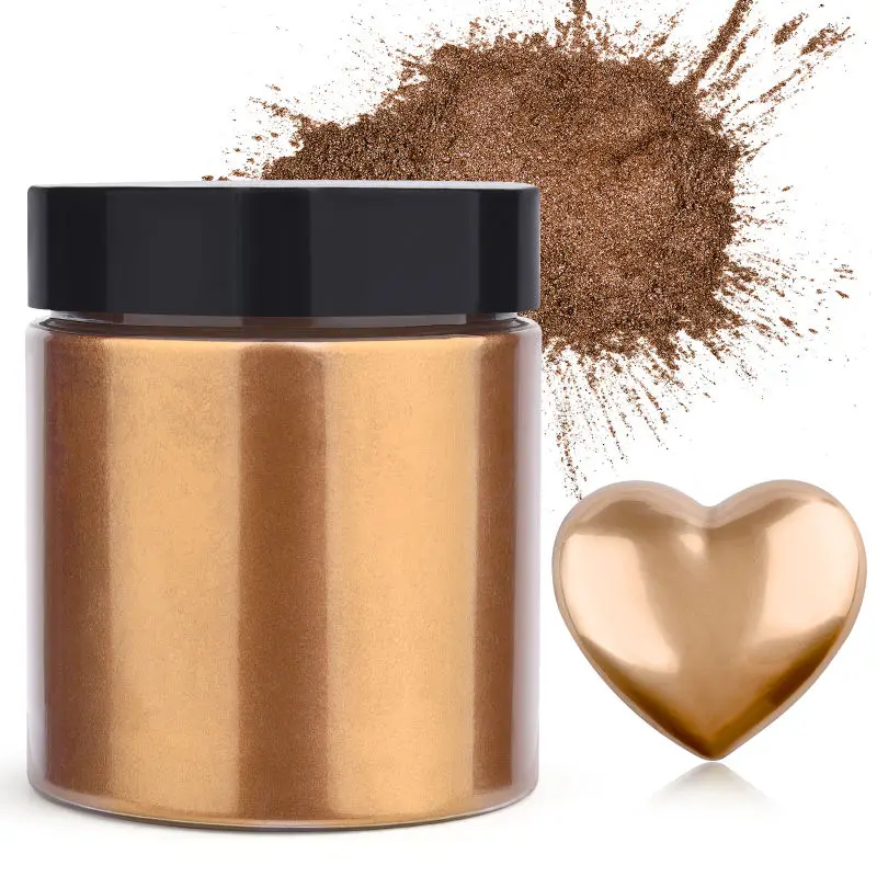 50G/Botol Bubuk Glitter Metali - Resin Pigment Set ulasan dan harga