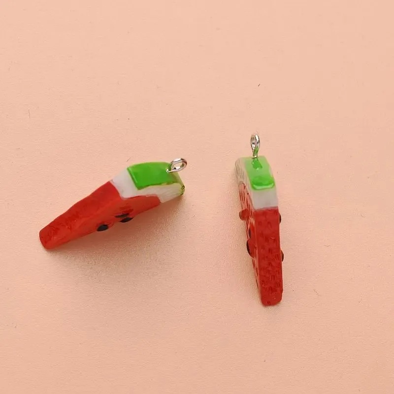 10 Buah Liontin Buah Mini Segi - Resin Craft Projects ulasan dan harga