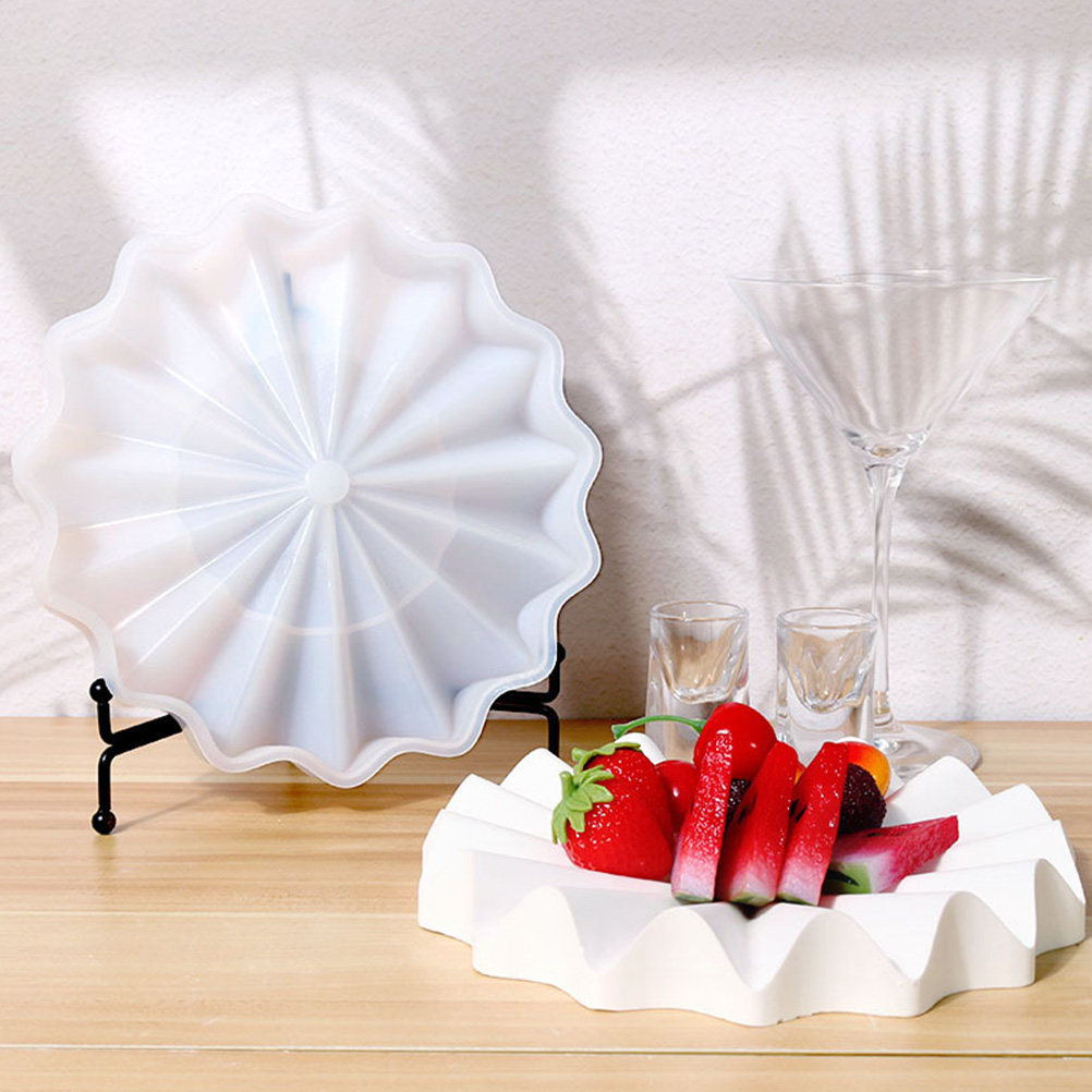 Cetakan Nampan Gelombang Silik - Serving Tray Mold ulasan dan harga
