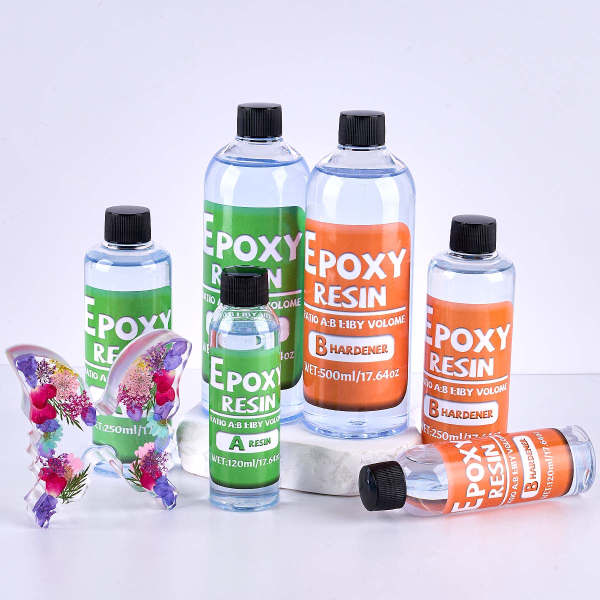 Kit Resin Epoksi Rasio 1:1 Ant - Resin Jewelry Kit ulasan dan harga