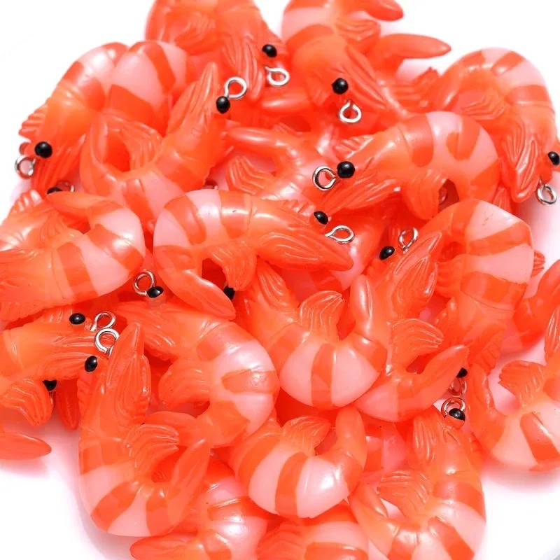 10 Buah Liontin Udang Lobster  - Resin Craft Projects ulasan dan harga