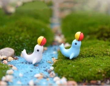 10 Buah/Landak dan Sapi/Lucu H - Terrarium Moss Art ulasan dan harga