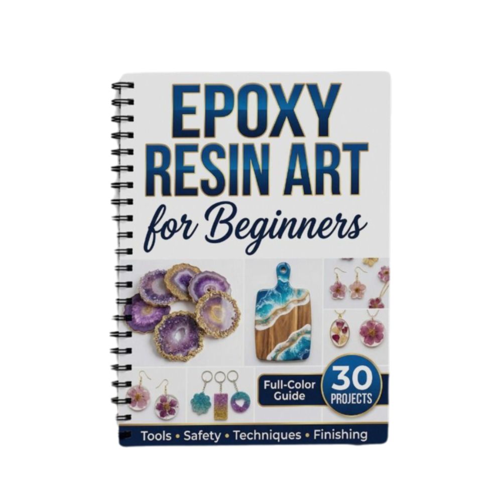Buku Panduan Seni Resin Epoxy  - Resin Craft For Beginners ulasan dan harga