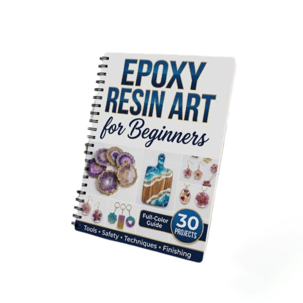 Buku Panduan Seni Resin Epoxy  - Resin Craft For Beginners ulasan dan harga