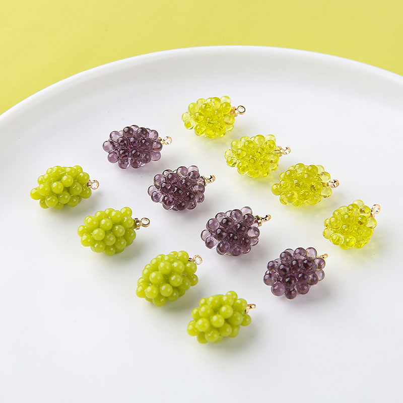 6pcs Gantungan Resin Anggur Ke - Resin Craft Projects ulasan dan harga