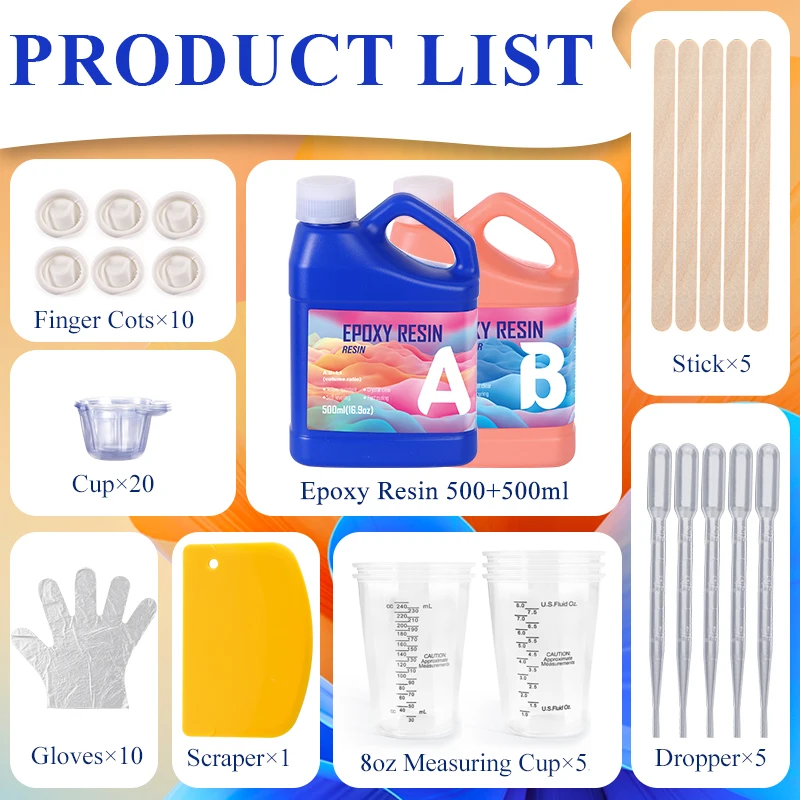 Kit Resin Epoxy Mudah Dicampur - Resin Jewelry Kit ulasan dan harga