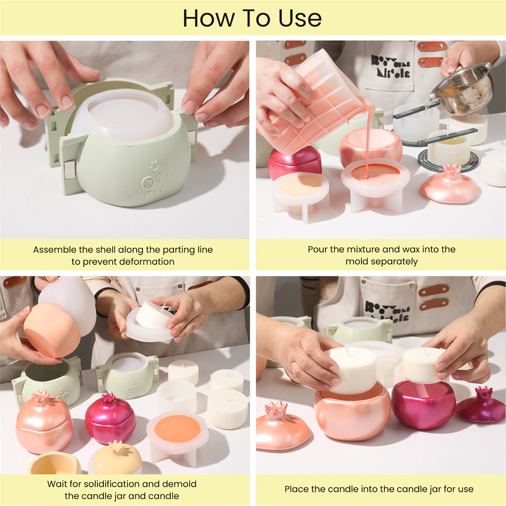 Nicole Toples Lilin Beton Deli - Serving Tray Mold ulasan dan harga