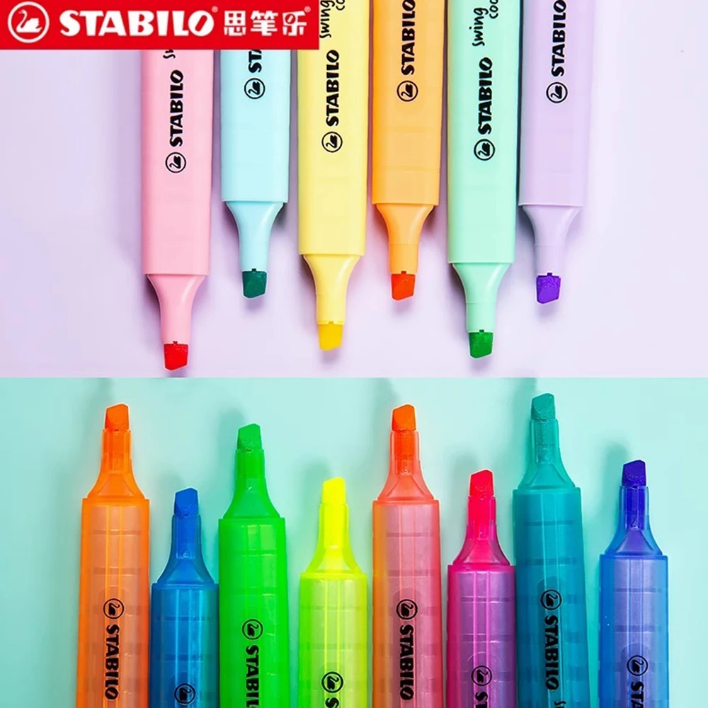 STABILO Set spidol Highlighter - Stabilo Marker Swing Cool ulasan dan harga