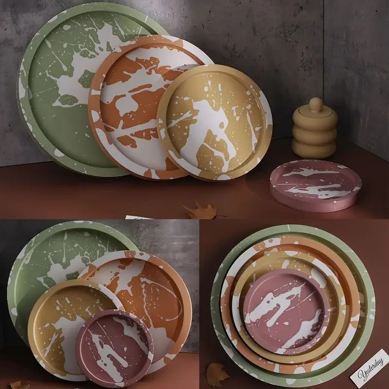 Cetakan Resin Nampan Bundar Be - Serving Tray Mold ulasan dan harga