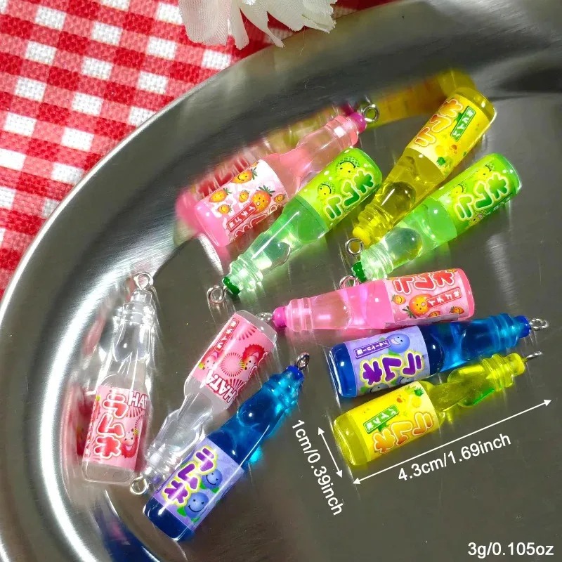 10 Buah Liontin Resin Botol So - Resin Craft Projects ulasan dan harga
