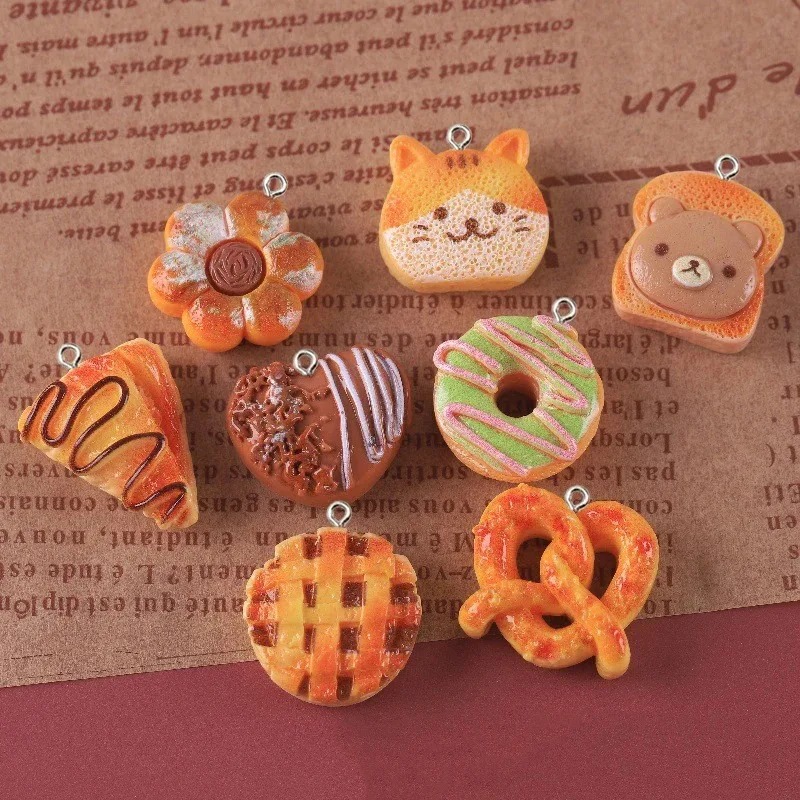 10 Buah Liontin Resin Makanan  - Resin Crafts Diy ulasan dan harga