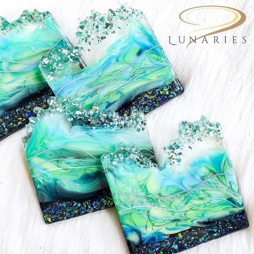 Cetakan Silikon Coaster Gelomb - Resin Ocean Wave Mold ulasan dan harga