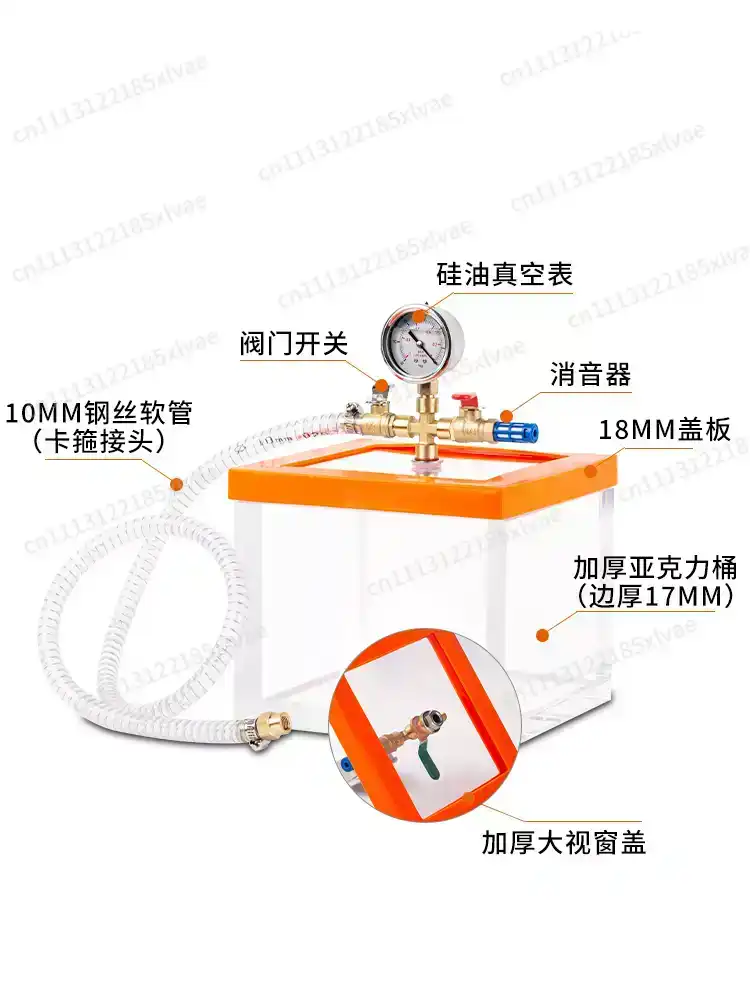 Wadah Vakum Akrilik Transparan - Crafting Resin ulasan dan harga