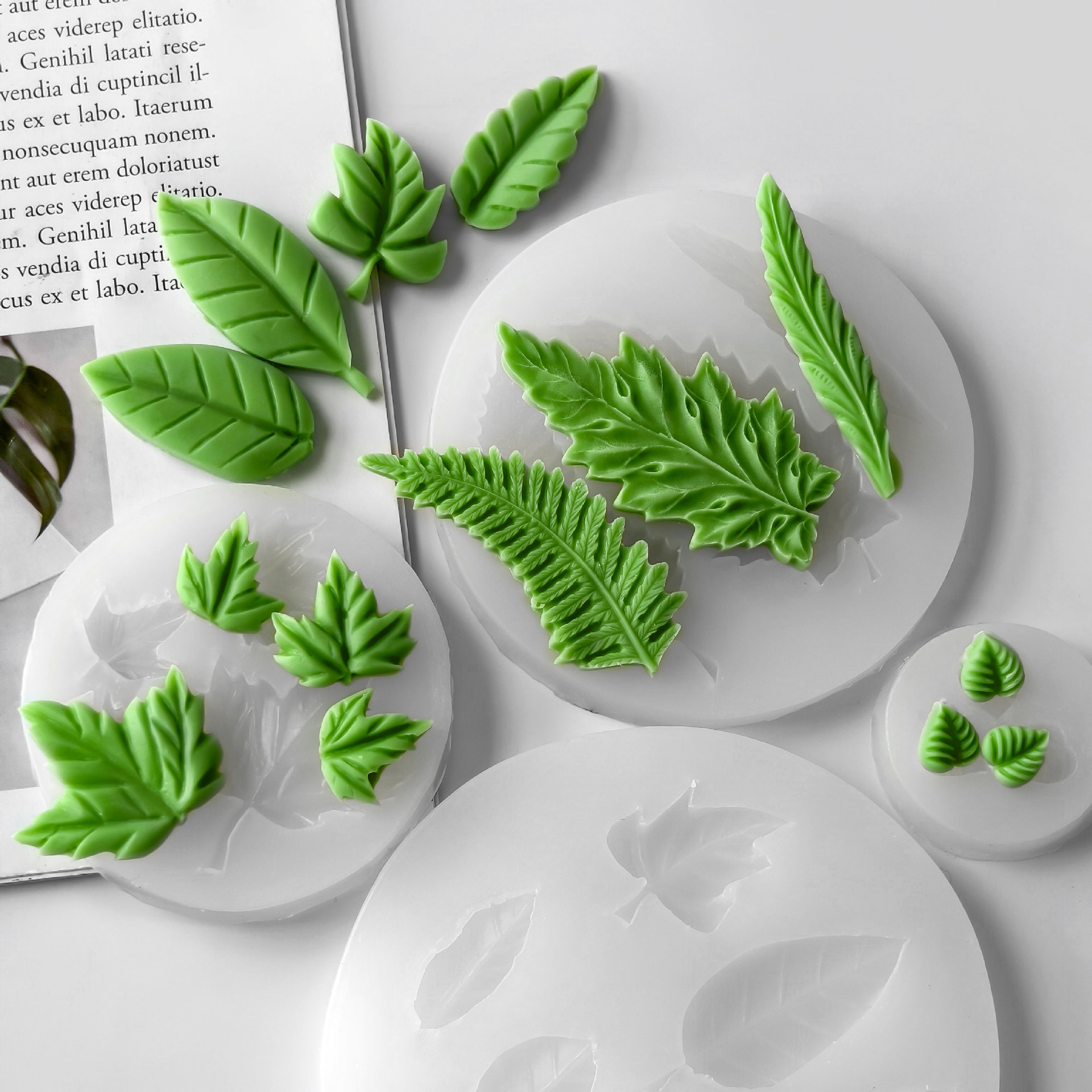 Cetakan Silikon Daun Maple DIY - Resin Craft Projects ulasan dan harga
