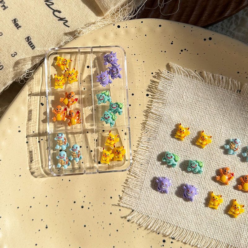 Aksesori seni kuku Pokemon, hi - Crafting Resin ulasan dan harga