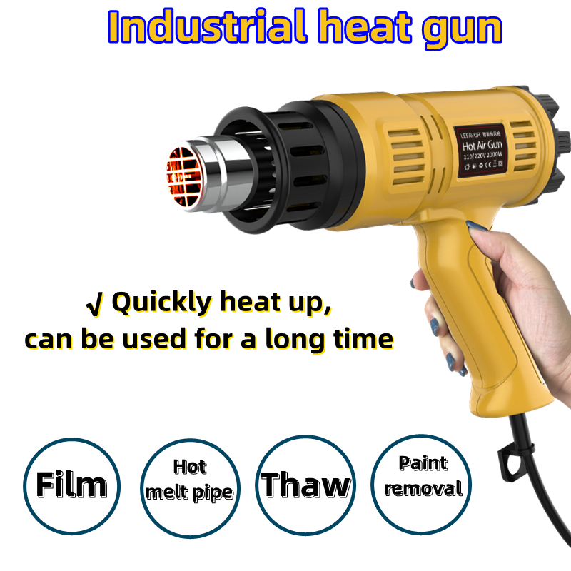 Pistol Udara Panas 2000W Mini  - Heat Gun Small ulasan dan harga