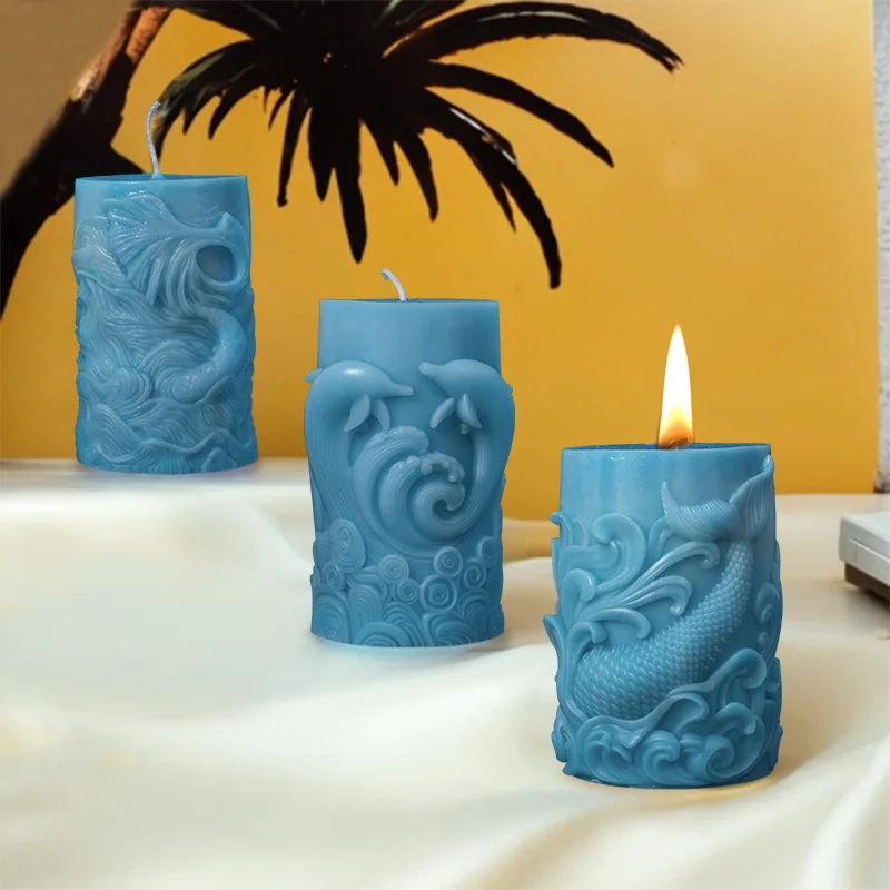 DIY cetakan silikon silinder b - Resin Ocean Wave Mold ulasan dan harga