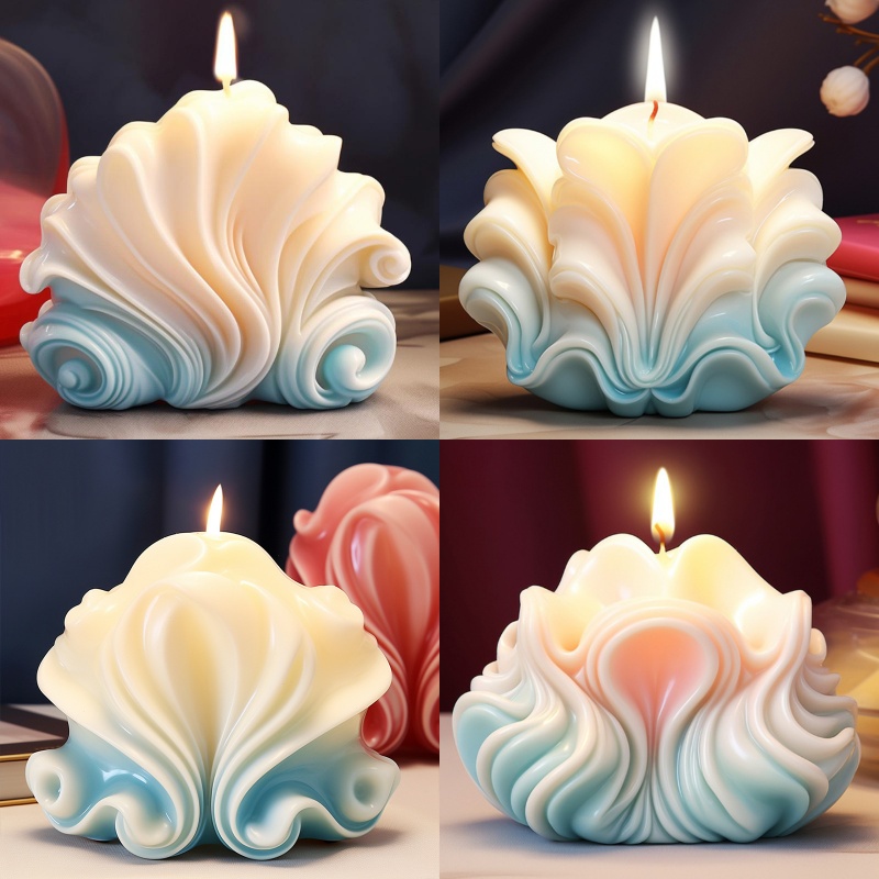Cetakan Silikon Lilin Bentuk K - Resin Ocean Wave Mold ulasan dan harga