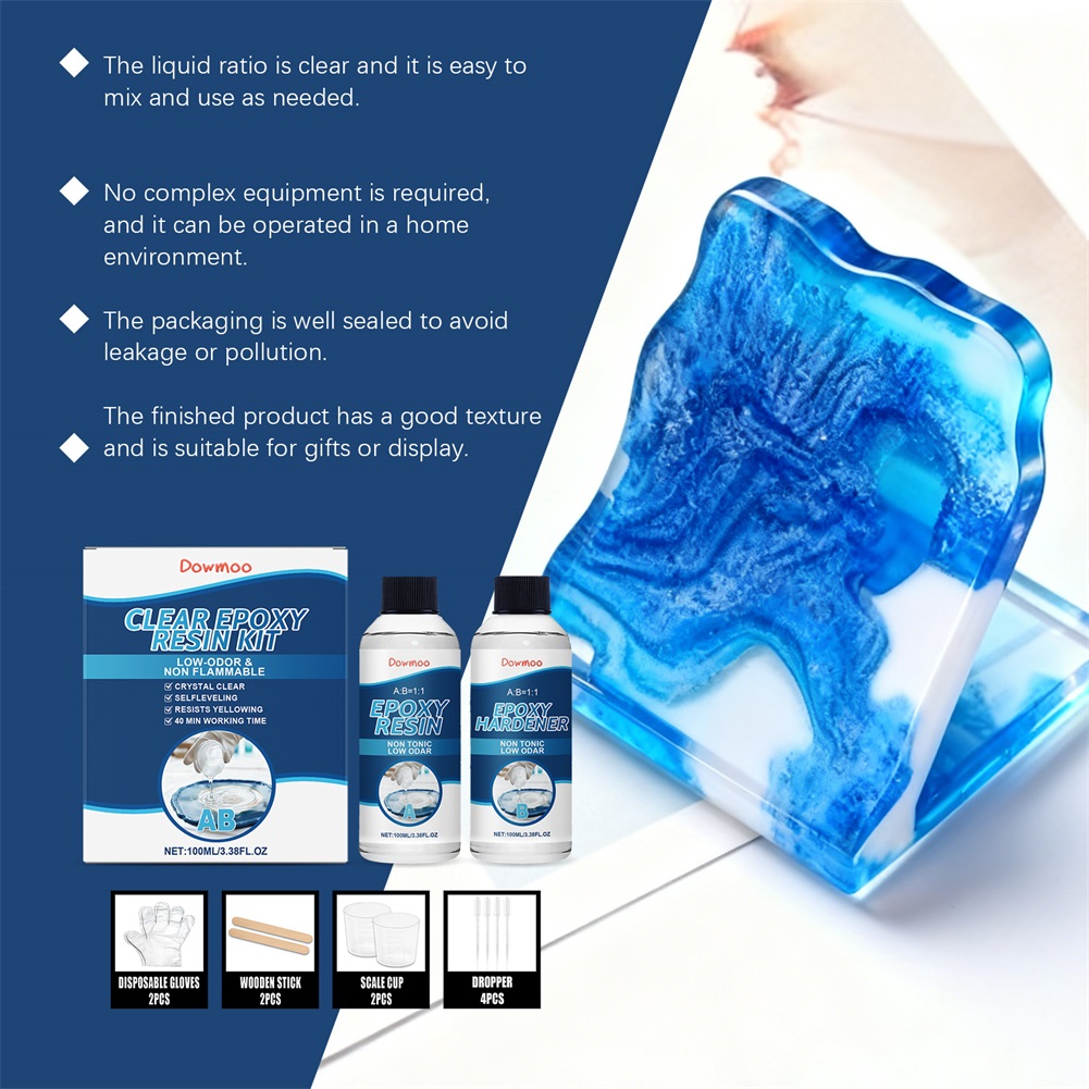 Resin Epoksi Kristal Bening DI - Resin Jewelry Kit ulasan dan harga