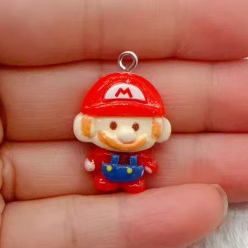 10 buah liontin kartun resin,  - Resin Craft Projects ulasan dan harga