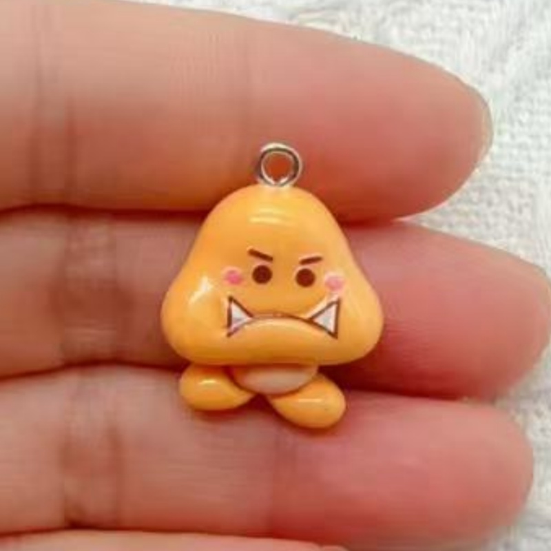 10 buah liontin kartun resin,  - Resin Craft Projects ulasan dan harga