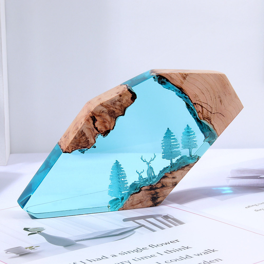 Ornamen Meja Peri Hutan Rusa,  - Crafting Resin ulasan dan harga