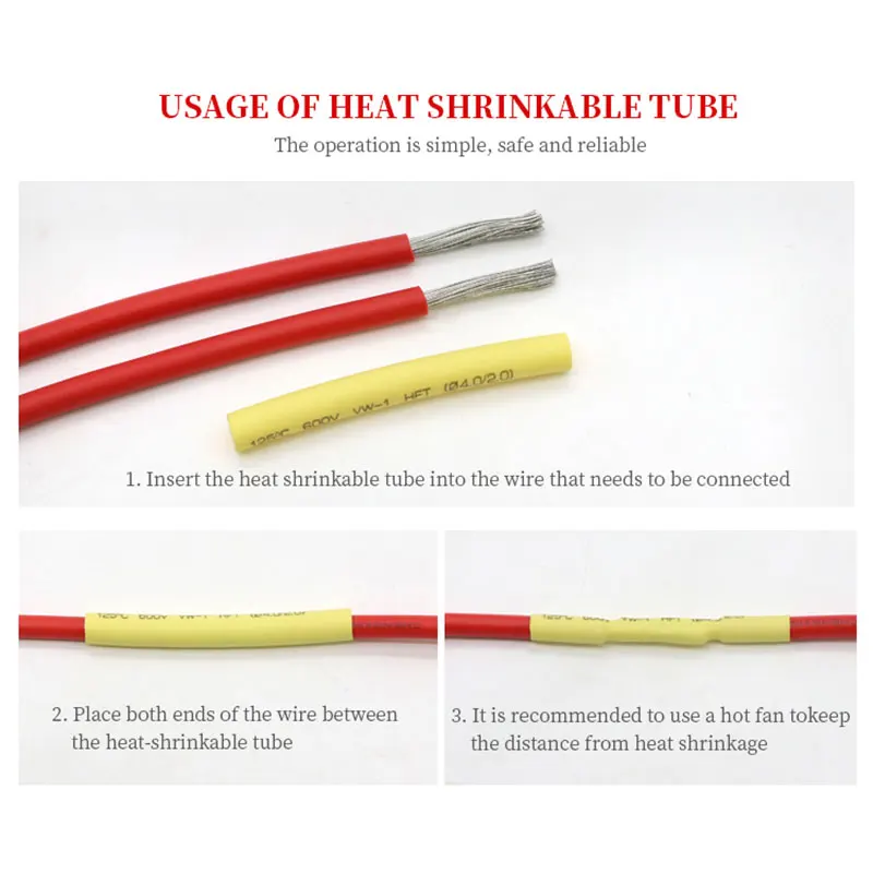 2:1 Thermoresistant dapat meny - Heat Gun Small ulasan dan harga